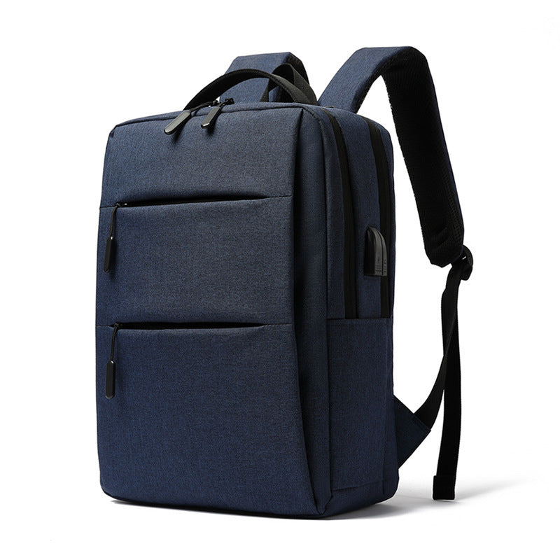 Men's Casual Business Computer Bag Usb Large Capacity Travel Student Outdoor Backpack