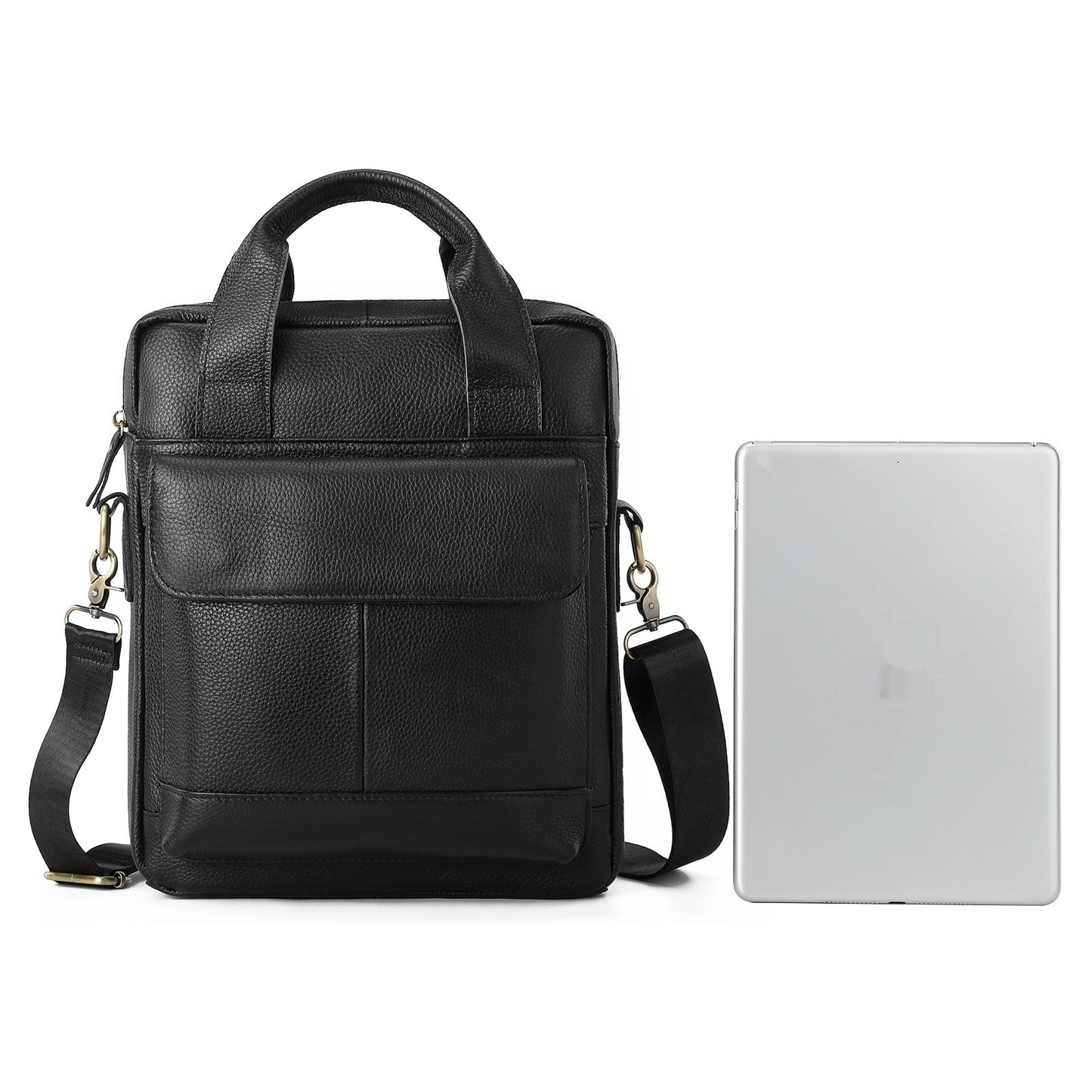 Men's Retro Vertical Briefcase