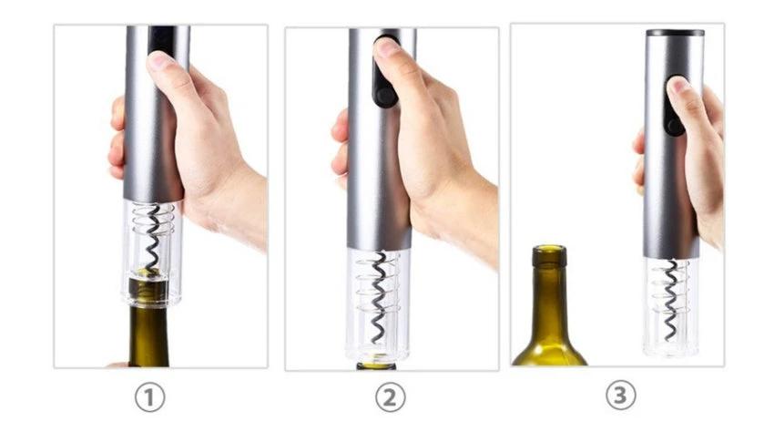 Electric Wine Bottle Opener by GJG Denim