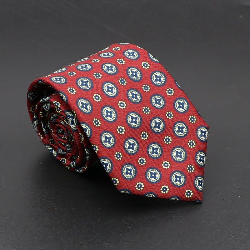 Men's Super Soft Bohemian Silk Ties