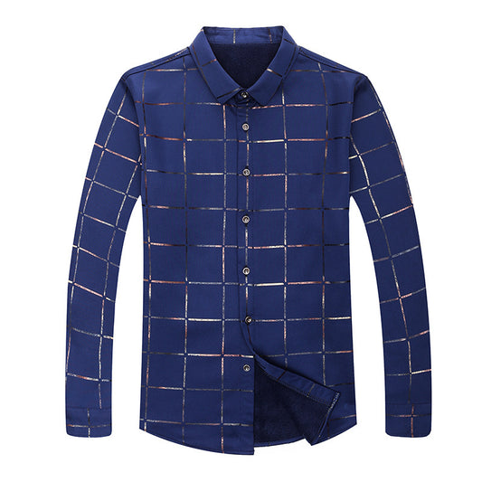 Men's Checkered Long Sleeve Shirts