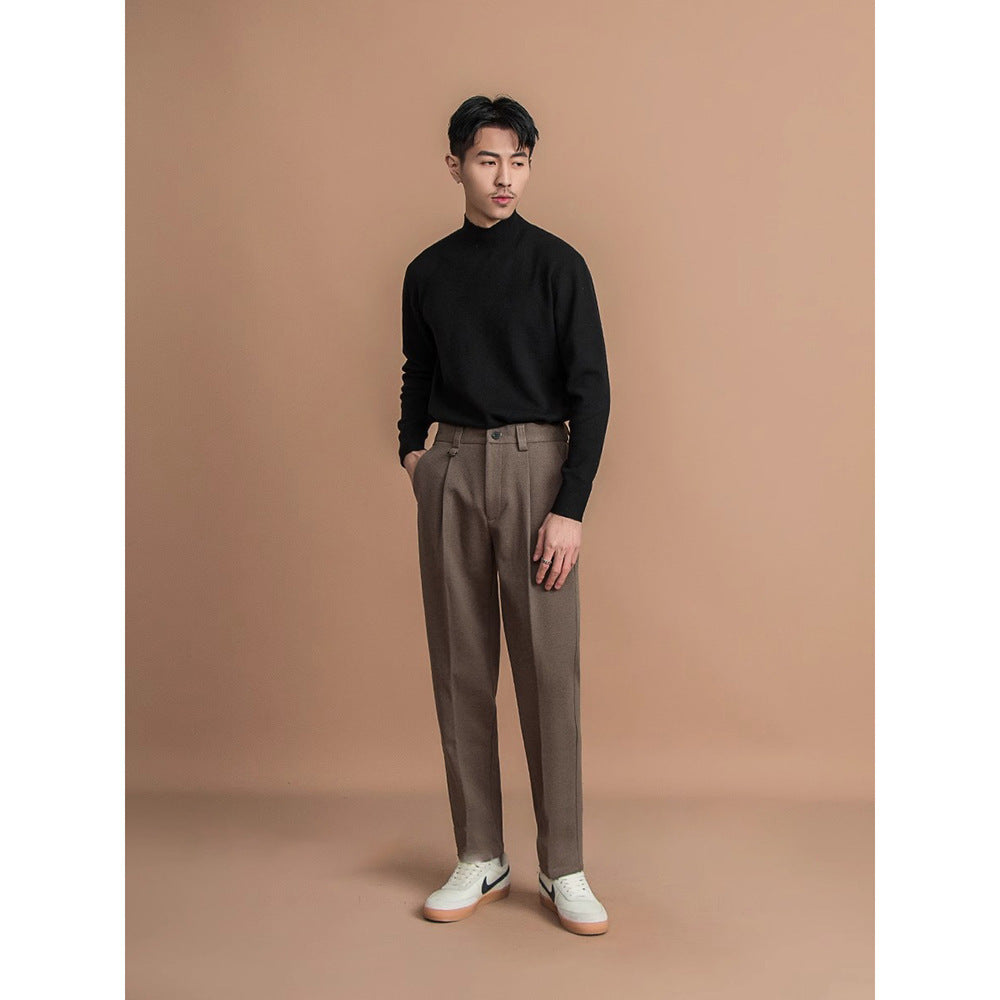 Men's Versatile Business Casual Straight Pants