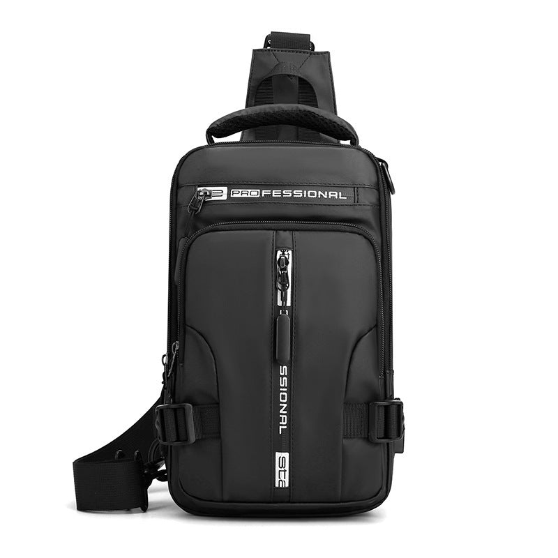 Men's Crossbody Multifunctional Backpack