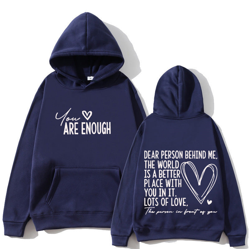 Men's "You Are Enough" Hoodies