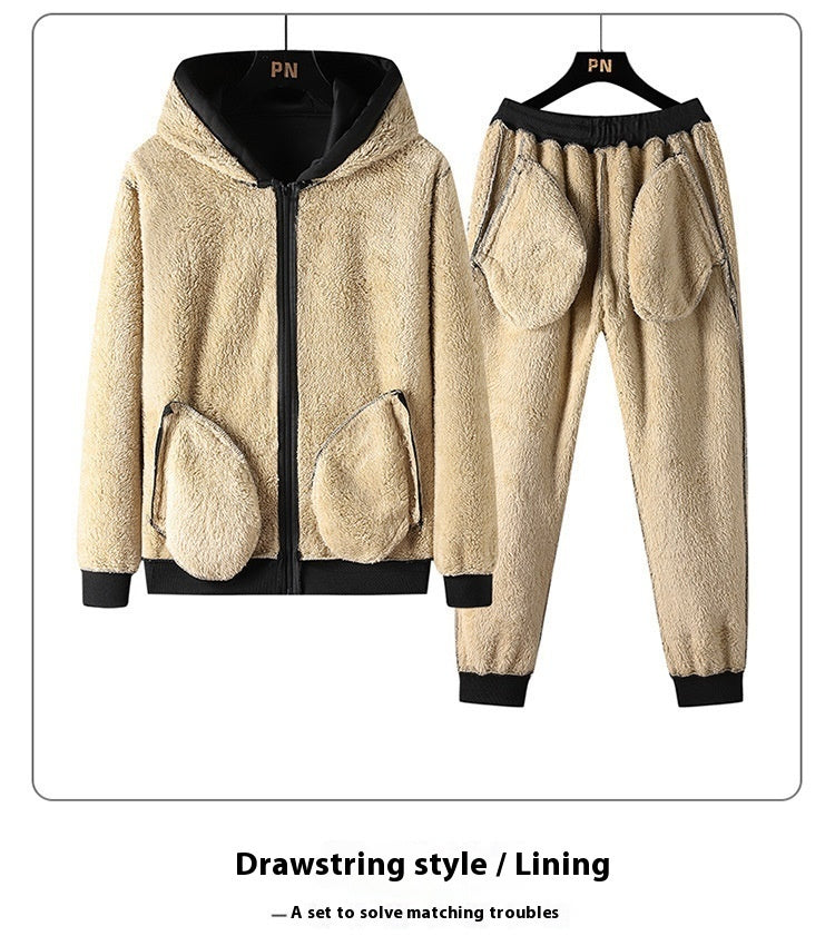 Men's Solid Color Sweatsuit