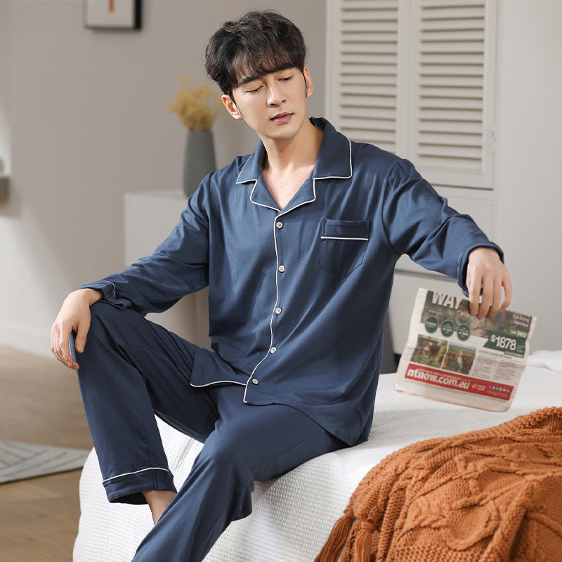 Men's Long Sleeve Pajamas