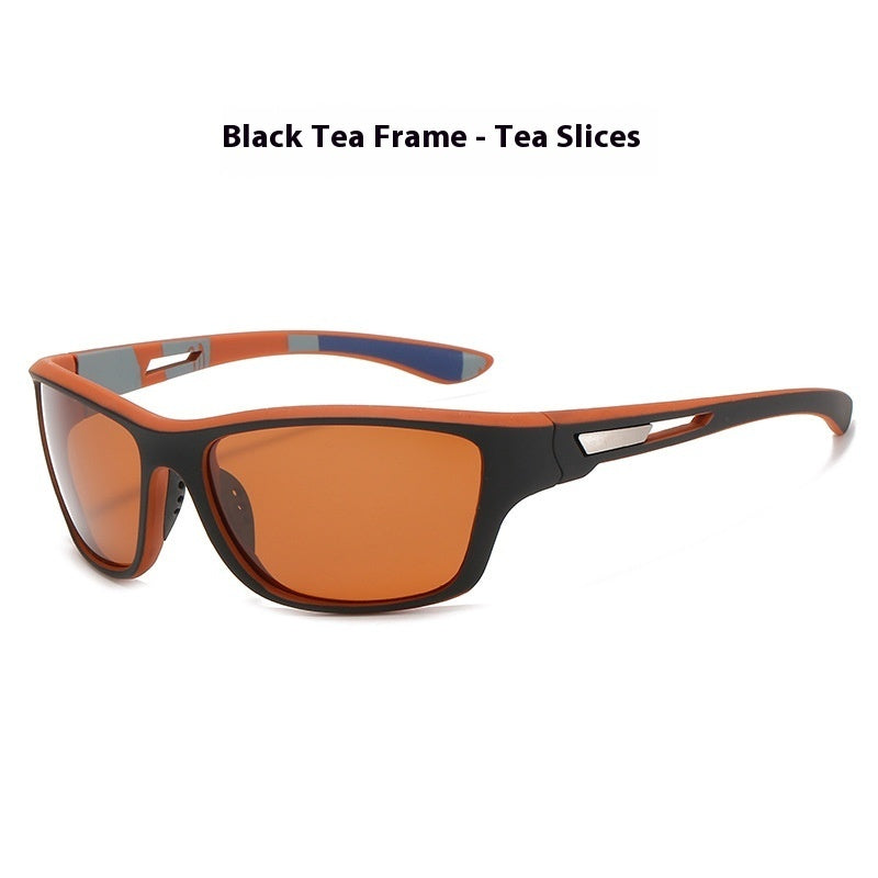 Fashion Sports Night Vision Polarized Cycling Sunglasses For Men