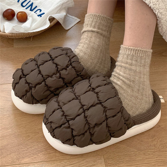 Men's Puffy Slippers