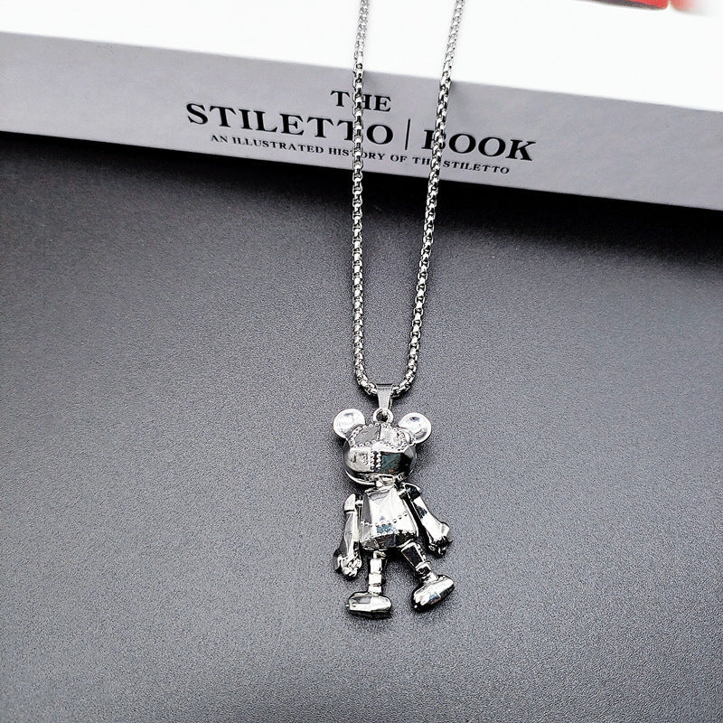 Men's Bear Necklace