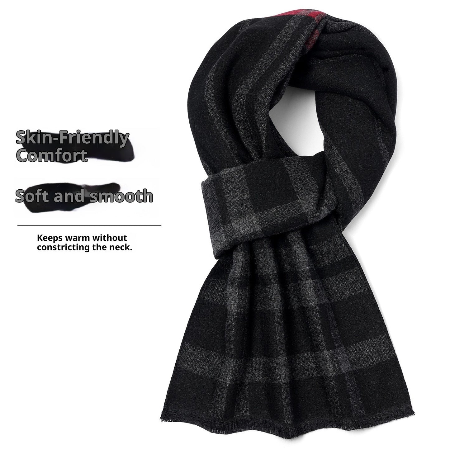 Warm Outdoor Windproof And Cold-proof Versatile Scarf For Men