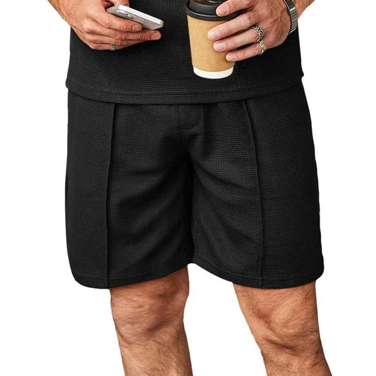 Men's Straight Leg Casual Shorts by GJG Denim