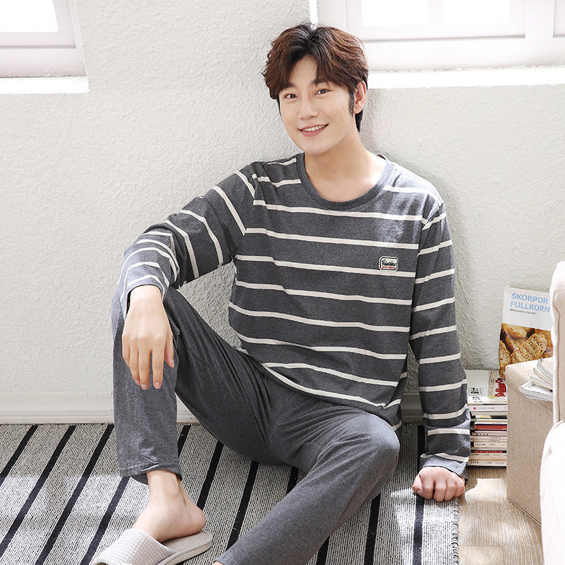 Men's Varions Print Long Sleeve Pajamas