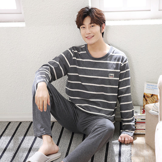 Men's Varions Print Long Sleeve Pajamas