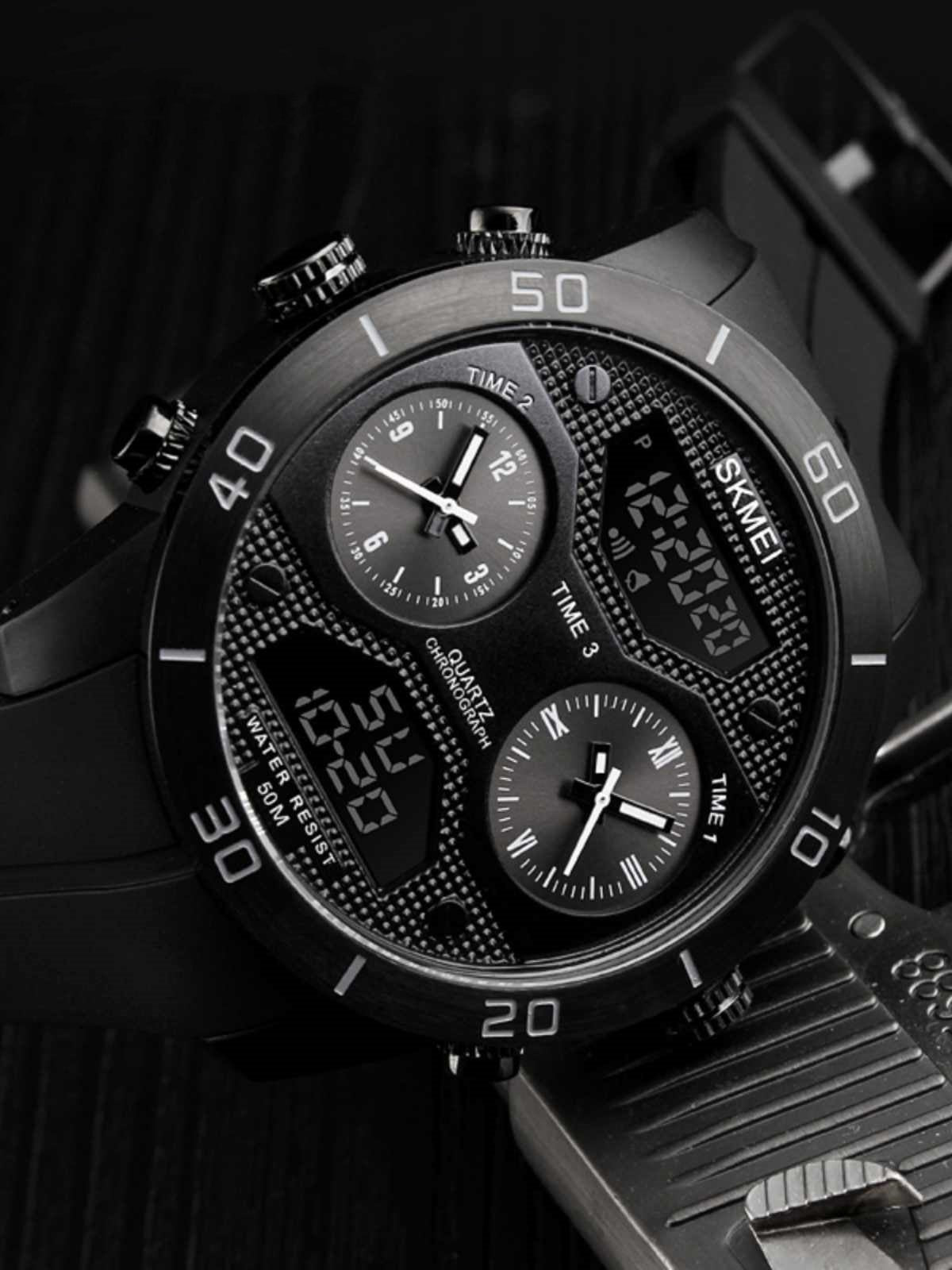 Men's Electronic Watch Outdoor Waterproof Sport Watch