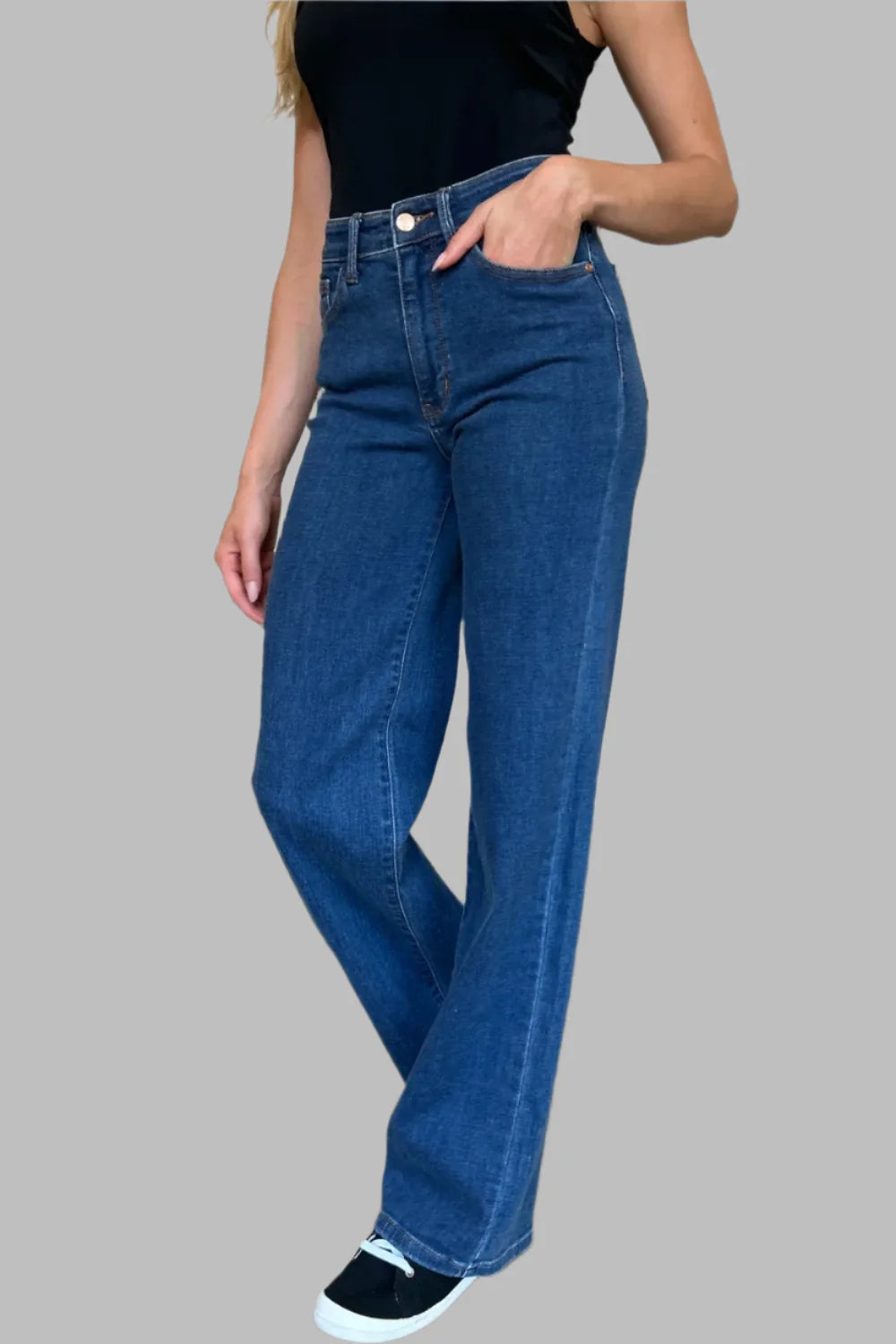 Judy Blue Full Size High Rise Straight Women Jeans