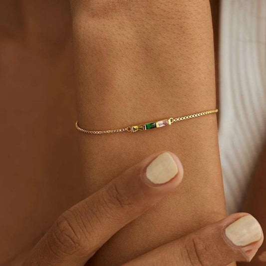 Crystal Fashionable And Exquisite Bracelet by GJG Denim