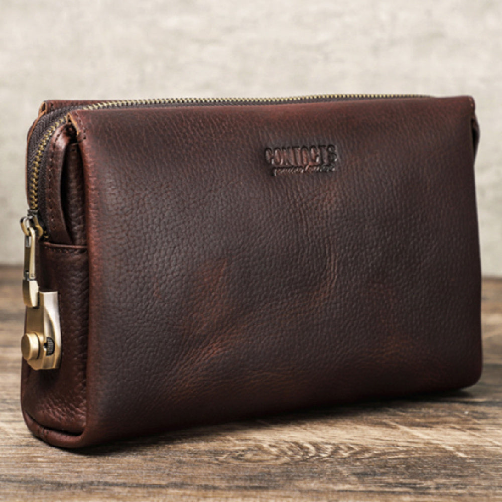 Men's First Layer Cattlehide Leather Bag