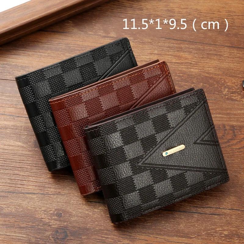 Men's Short Business Wallet by GJG Denim