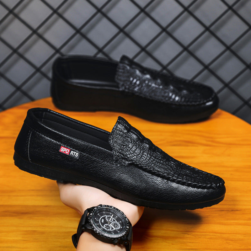 Men's Slip-on Casual Pattern Shoes