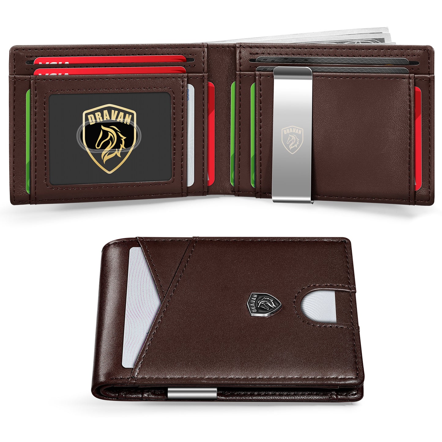 Men's Card Holder Portable Carbon Fiber