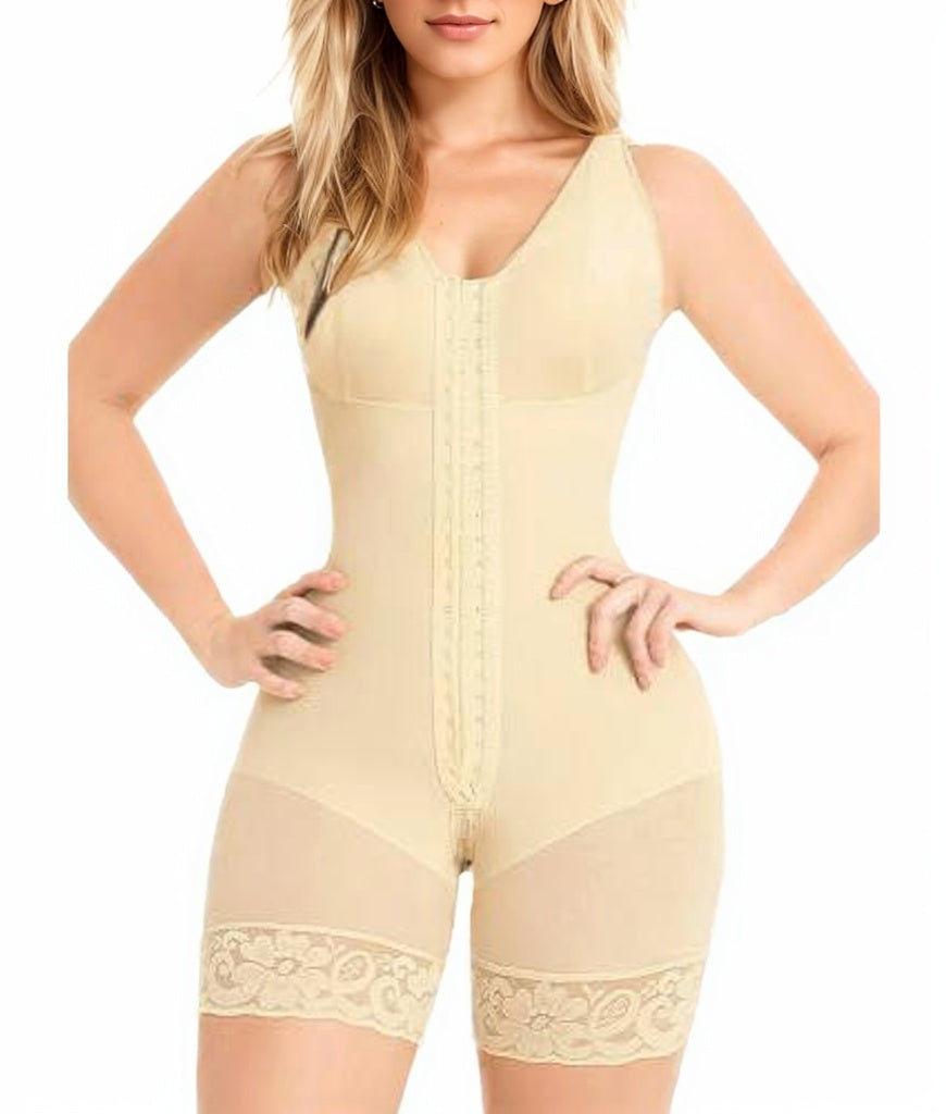 Shapewear For Women Tummy Control Post Surgery Full Body Shaper Butt Lifter With Zipper Elegant