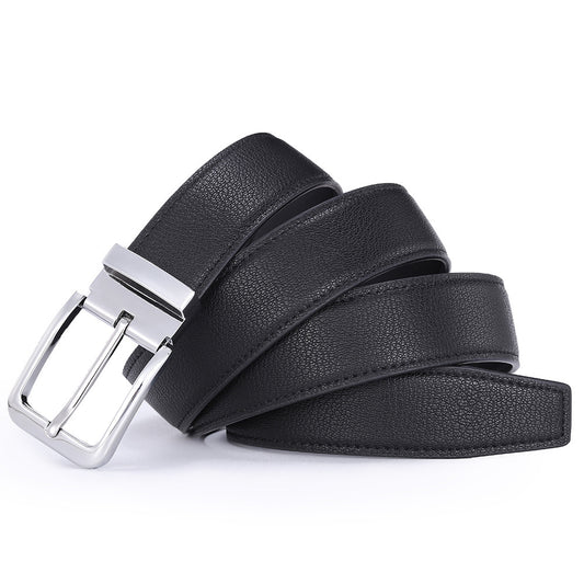Men's Personality Trendy Belt High Quality Alloy Pin Buckle