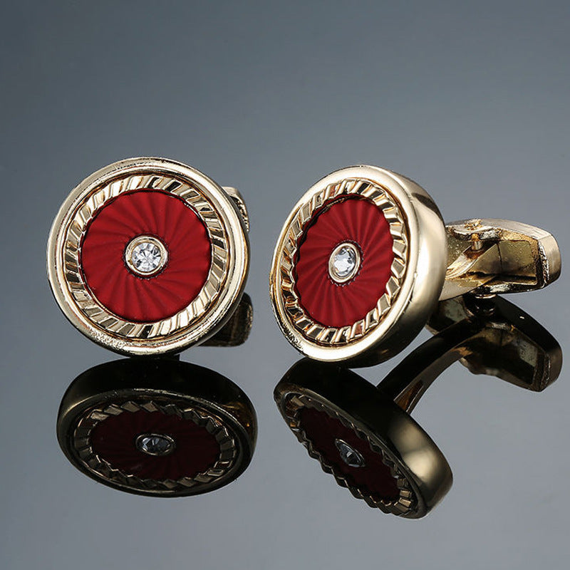Men's Retro Pattern Cufflinks