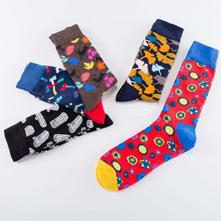 Men's Skateboarding Personality Series Socks