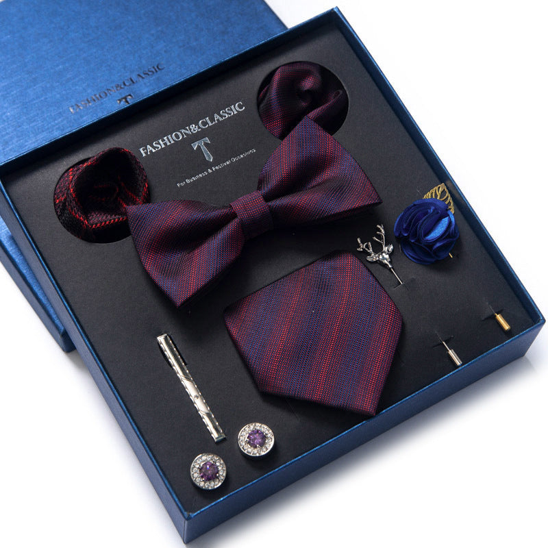 Men's 8-piece Tie Set