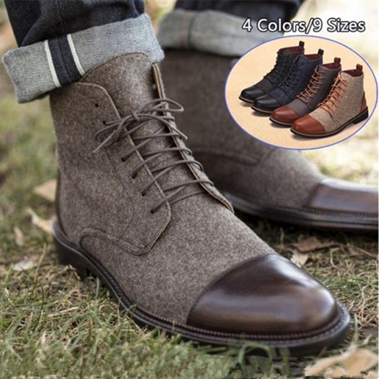 Men's Leather Boots