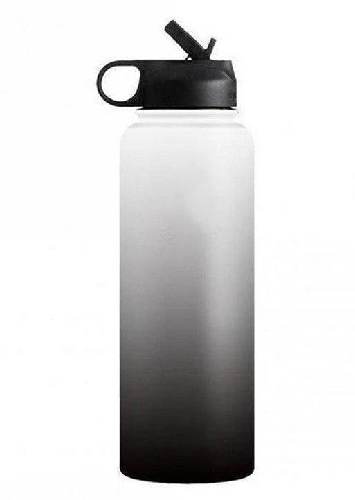 Stainless Steel Wide-mouth Outdoor Sports Vacuum Flask by GJG Denim