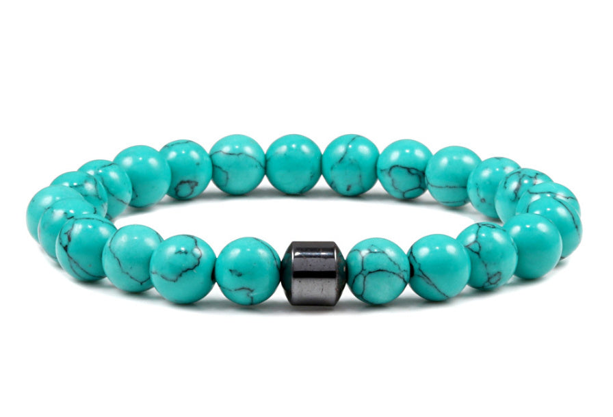 Men's Natural Gemstone Bracelet Vintage