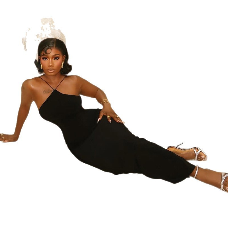 Fashion Special Women's Clothing Elegant Halter Dress