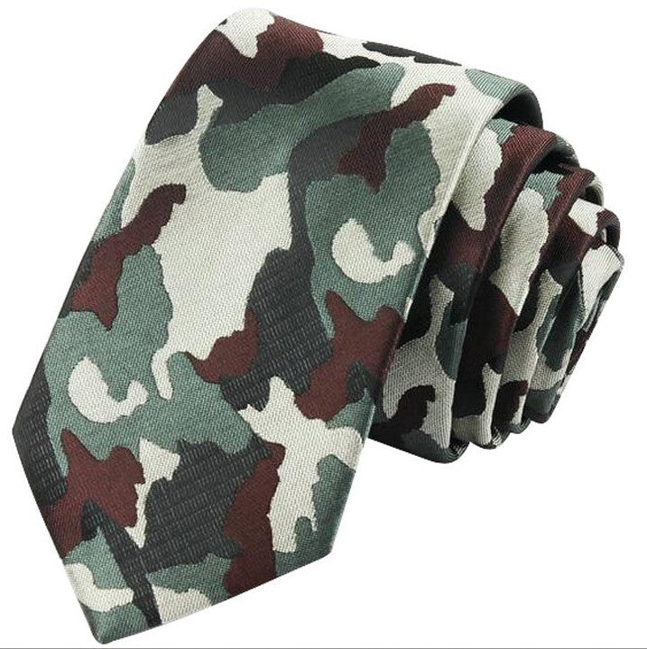 Men's Camouflage Tie