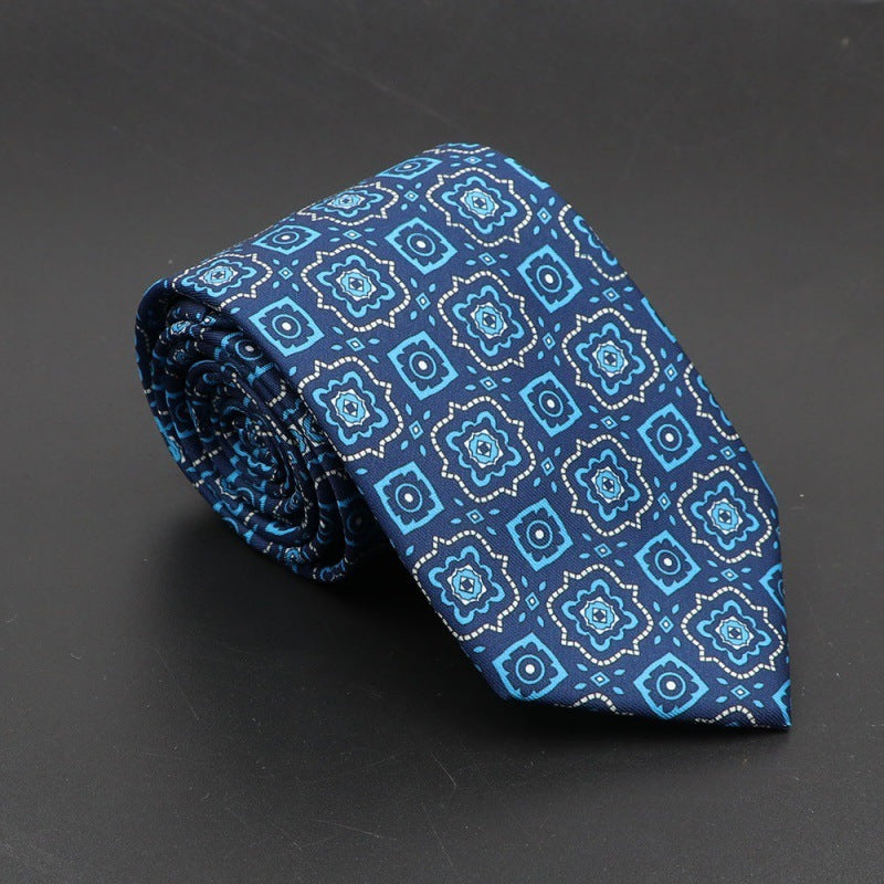 Men's Super Soft Bohemian Silk Ties