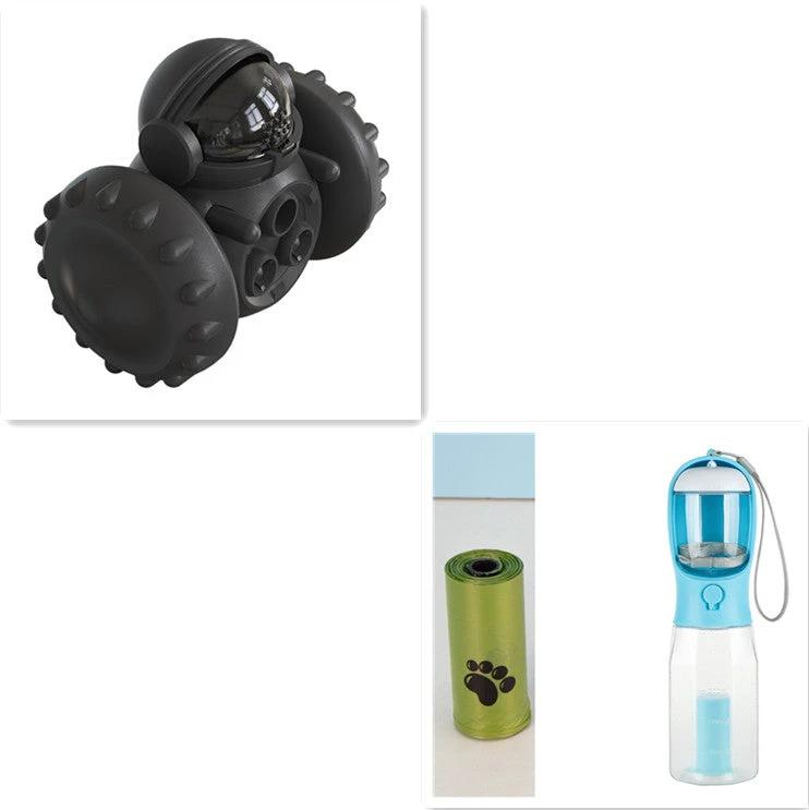 Cat And Dog Toys Slow Food Interactive Balance Car Multifunctional Fun Development Smart Pet Feeding Dog Toy Car Pets Products by GJG Denim