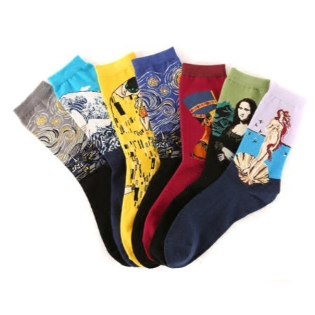 Mid Length Casual Versatile Cotton Men's Socks