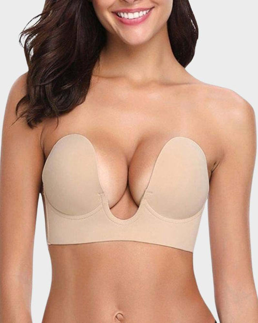 Strapless Push-Up Plunge Bra