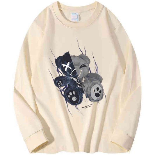 Men's Loose Round Neck Sweater
