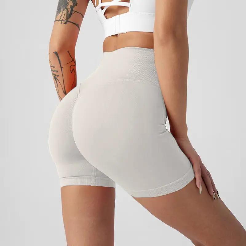 High-Waisted Butt-Lifting Fitness shorts For Women, Sports Tummy Control Cycling Leggings, by GJG Denim