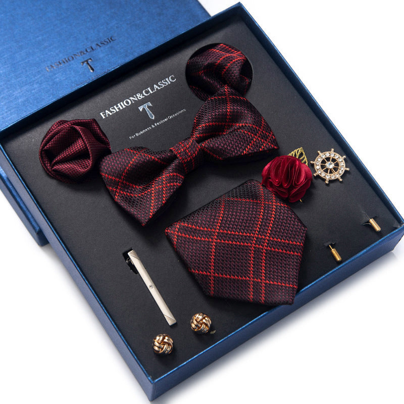 Men's 8-piece Tie Set