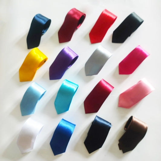 Men's 8cm Plain Suit Tie