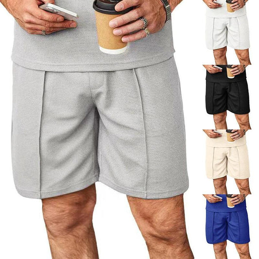 Men's Straight Leg Casual Shorts by GJG Denim