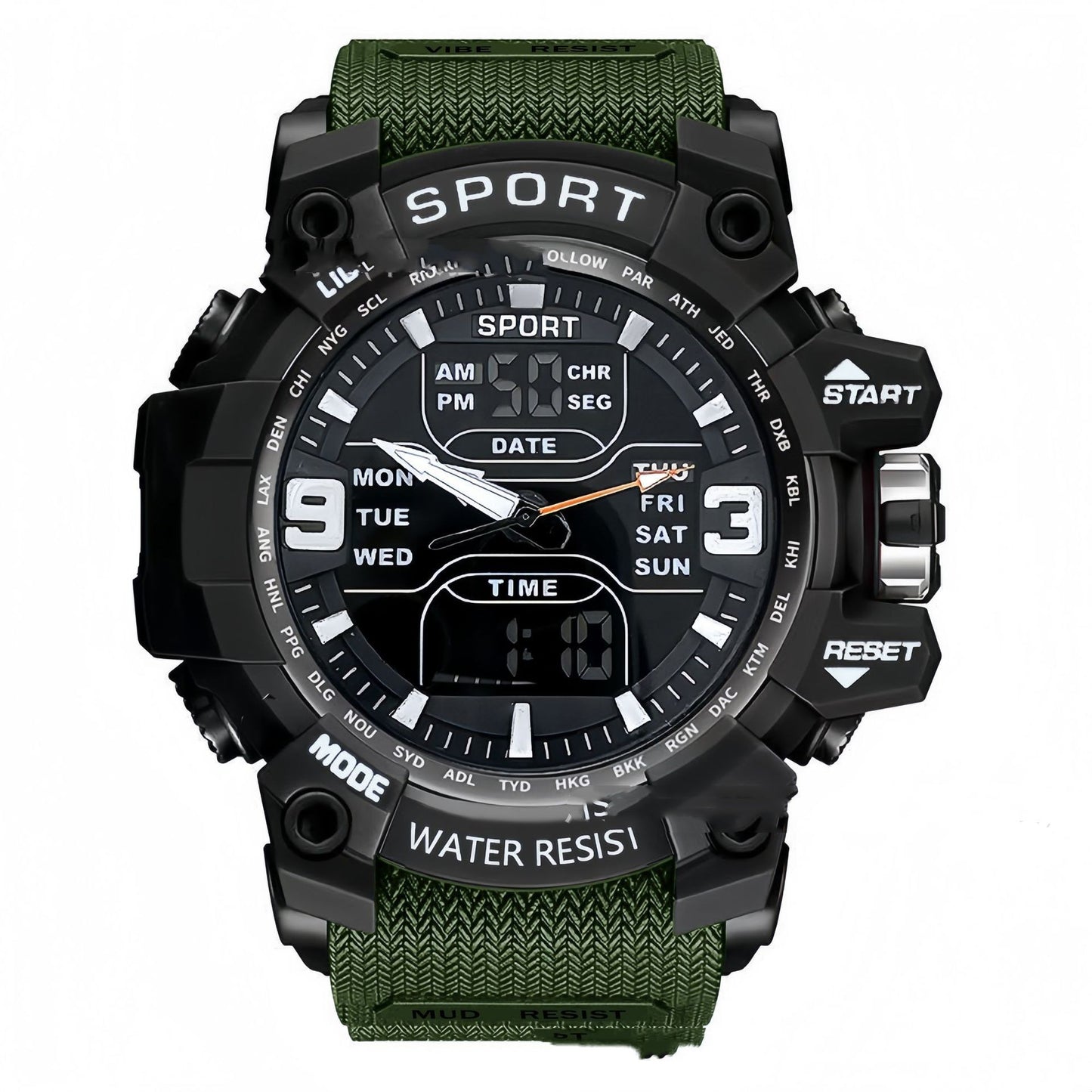Stylish Technology Sports Luminous Men's Electronic Watch