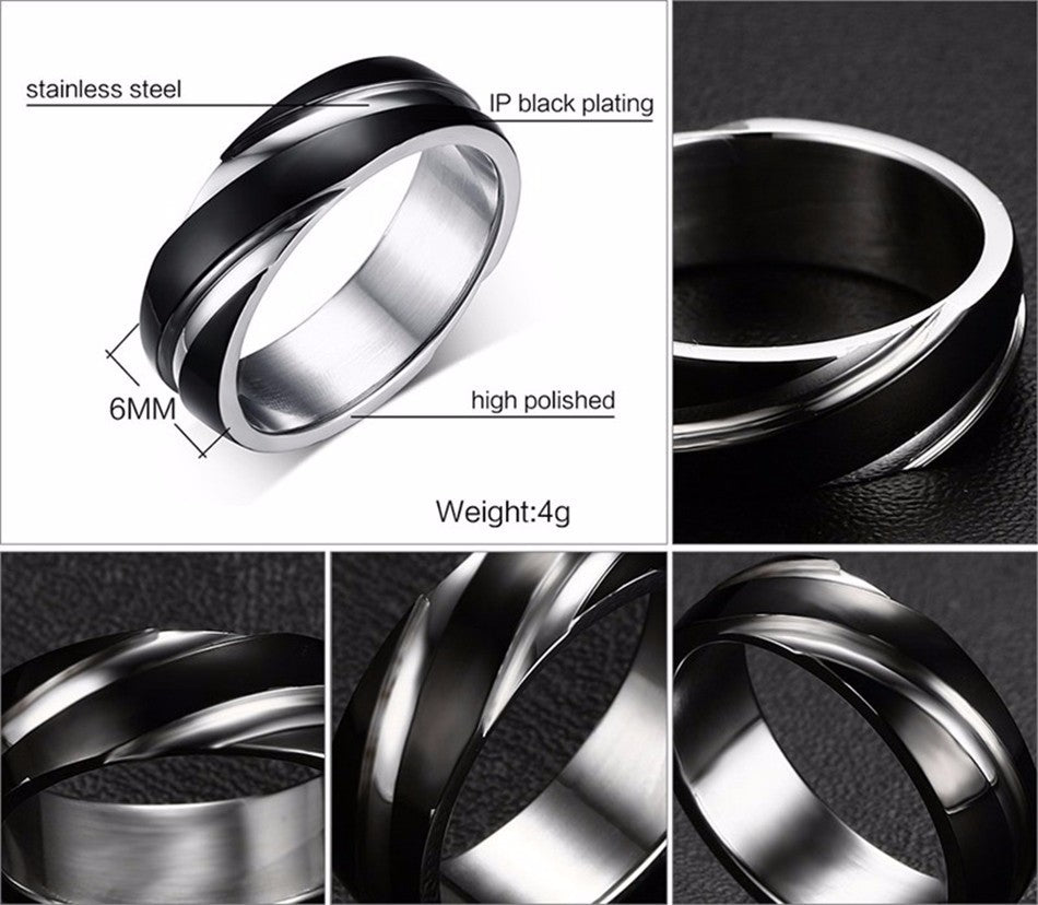 Lead & Nickel Free Stainless Steel Men's Ring