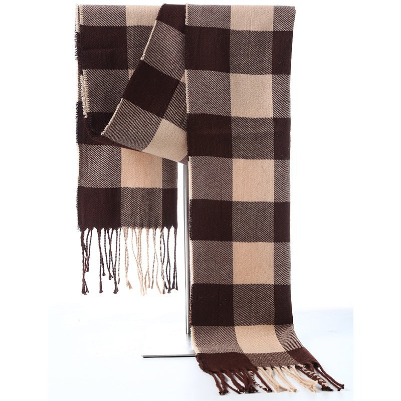 Men's Faux Cashmere Scarf