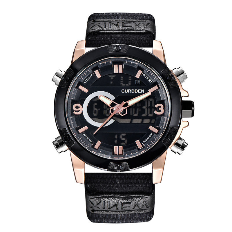 Men's Fashion Belt Multi-functional Watch