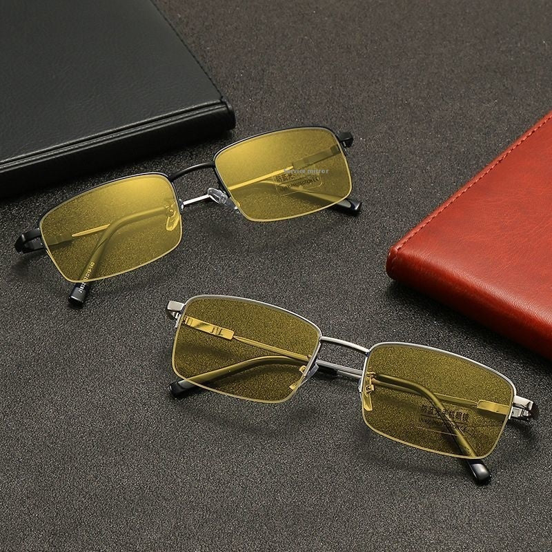 High Beam Night Vision Light Night Anti-glare HD Ultra Light Glasses For Men