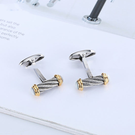 Men's  Stainless Steel Cufflink