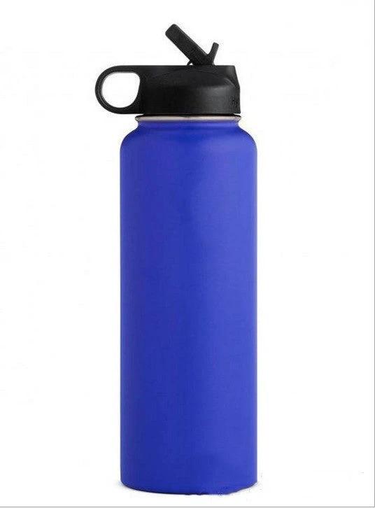 Stainless Steel Wide-mouth Outdoor Sports Vacuum Flask by GJG Denim